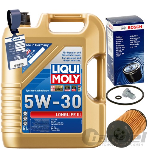 Bosch ölfilter liqui 5w30 öl - bosch,