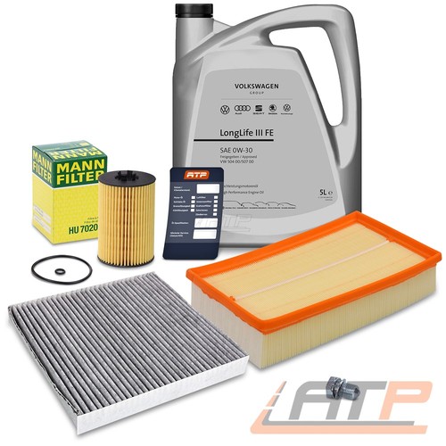 Filterset 0w 30 motoröl - filterset+5l,