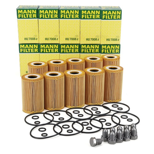 10x mann hu7008z ölfilter - hu7008z, +