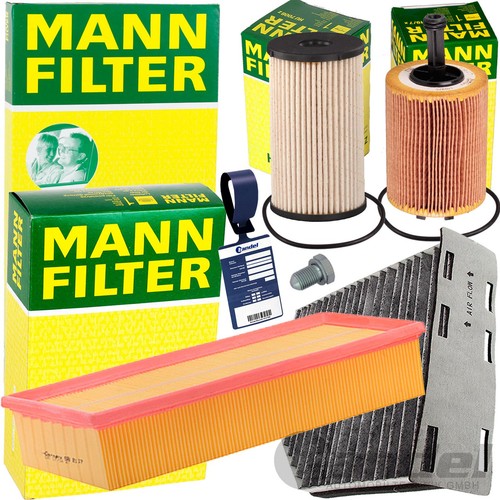 Mann filterset für 2 - mann,