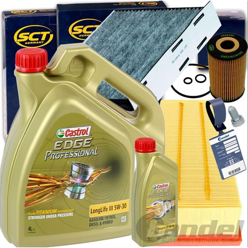 Filterset castrol 5w30 - filterset+castrol, Öl