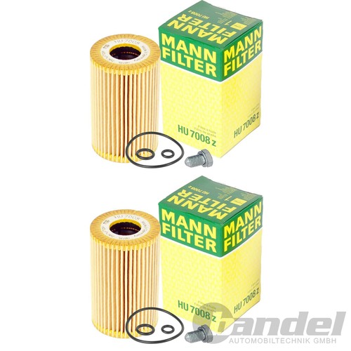 Mann hu7008z ölfilter - 2x,