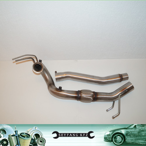 Edelstahl downpipe 5mm - edelstahl, dpf